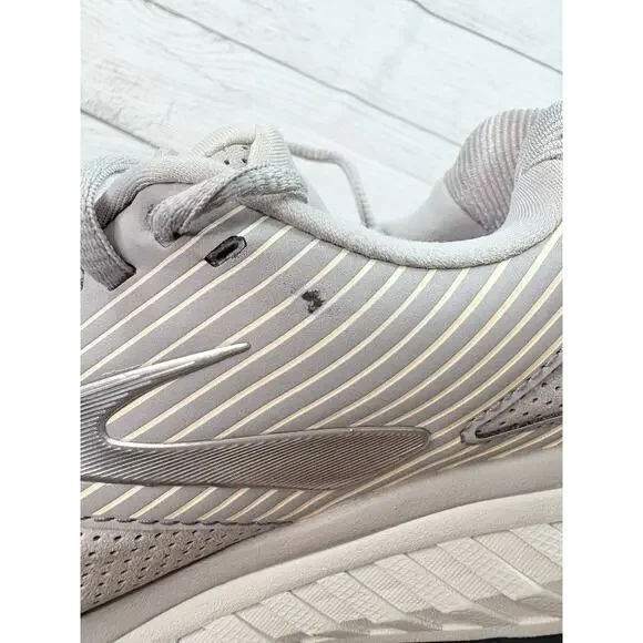 Brooks Women’s Addiction Walker Shoes Gray Leather Walking Sneakers Size 8.5 - Picture 11 of 11